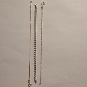 Classic Sterling Silver Chain Bracelets